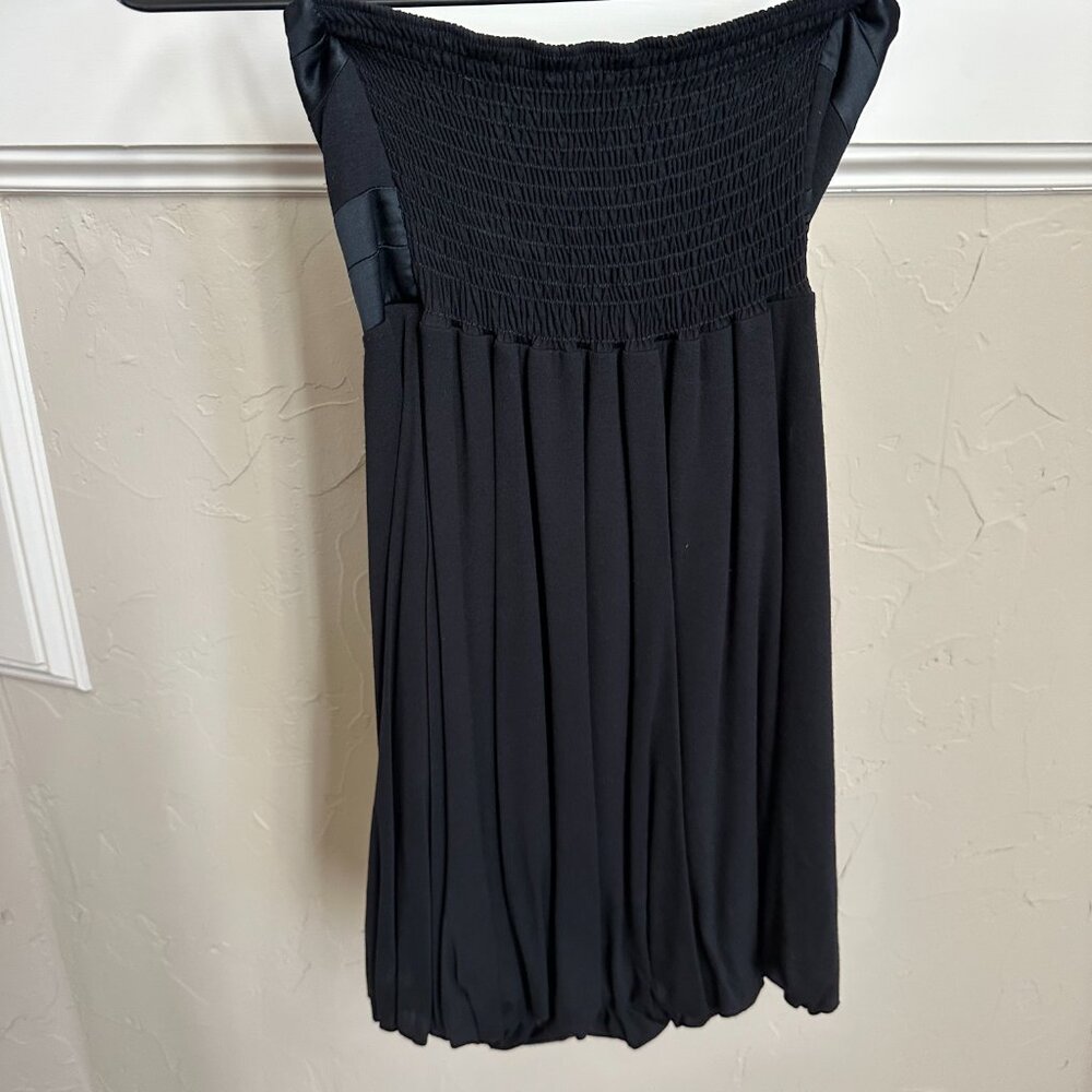 2b bebe Strapless Black Mini Dress - Picture 2 of 5